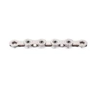 Kmc X12l Waxed Chain Argento 126 Links / 12s Silver