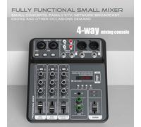 Canale Mixer USB 48 V Power Misceing Sound Board per Home Live Event Studio