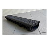 Canale modulare in PP modello 130XL basso con griglia B-TECH Classe C250 - First