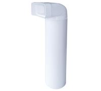 Canale Piatto 150x70mm Su Ø 125mm Deviazione Tubo Scarico 100cm Cappa Cucina