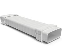 Canale Piatto 175x80 MM Adattatore Cappa Cucina Flexschlauch 60 CM Senza Boccole