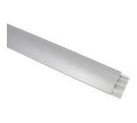 Canale portacavo adesivo a 3 vie 69 x 17 mm argento 1 m Argento