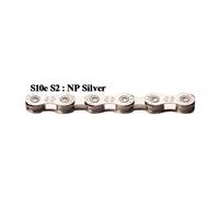 Yaban Chain Catena per E-Bike S10e S2 a 10 velocità 136 maglie Rinforzata Argento