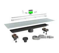 Canaletta Doccia "canalissima" Kit Mixage - Scarico Centrale L. 70 Cm