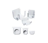 Canaletta Modulare Acqua Piovana Kit Canalina completa con griglia 13X50 20X50