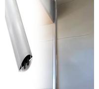 canaletta portacavi Cavo In Lega Di Alluminio, Copertura Del Filo Elettrico Facile Da Tagliare Per Il Pavimento All'esterno E All'interno, Cavo Elettrico Ordinato Per Evitare(W 48mm/1.89in,2 pcs)