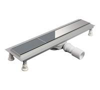 Canaletta scarico universale Idrostile alluminio 50 cm cromo Cromo
