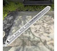 Canaletta Scolo Acqua Piovana Canalette di Drenaggio Strette per Patio Esterne, Canale di Scolo Sottile in Acciaio Inossidabile 304 Canale di Scolo con Copertura A Griglia Sistemad(15x4cm/6x1.6in)