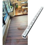 Canaletta Scolo Acqua Piovana Canalette di Drenaggio Strette per Patio Esterne, Canale di Scolo Stretto da Esterno in Metallo Canali di Scolo da Pavimento per Vialetti Slim Canale(5x3cm/2x1.2in)