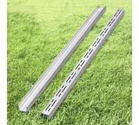 Canaletta Scolo Acqua Piovana Canalette di Drenaggio Strette per Patio Esterne, Sistemad di Drenaggio A Canaletta in Acciaio Inossidabile Griglia di Drenaggio Lineare Patio Stretto(5x3cm/2x1.2in)