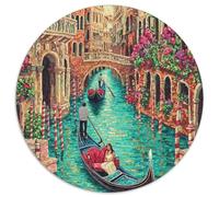 Canali di Venezia Puzzle Impossibili 1000 Pezzi Decorazione Per La Casa. Rilassamento E Intelligence Per Adulti E Ragazzi Da 14 Anni 1000pcs (67.5x67.5cm)