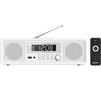 Canali Hi-FI Stereo Home CD Stereo, Micro Chaine CD/MP3/USB FM/Bluetooth Stereo/