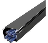 Canali per cavi quadrati per la gestione dei fili, copertura durevole del cavo sulla parete per uso interno ed esterno, manicotto di canalina Ethernet dell'acciaio inossidabile