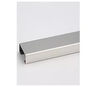 Canalina autoadesiva per cavi, Passacavi in Metallo da Parete a Pavimento Autoadesiva Multicolor Misure Multiple 100 cm(Sliver,60x30mm)