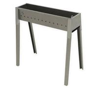 Canalina Cuocispiedini ed Arrosticini a carbone in ferro Torino da 50 cm