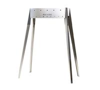 Canalina Cuocispiedini ed Arrosticini Inox professionale a carbone