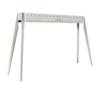 Canalina Cuocispiedini ed Arrosticini Inox professionale a carbone con piedi