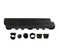 Canalina di drenaggio ScarMaxx - Altezza: 11,5 cm Larghezza: 13 cm -...