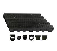 Canalina di drenaggio ScarMaxx - Altezza: 11,5 cm Larghezza: 13 cm -...