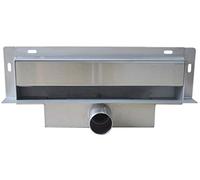 Canalina di scarico doccia a parete WD-GT02 - scarico a scomparsa - lunghezza selezionabile, Lunghezza:300mm
