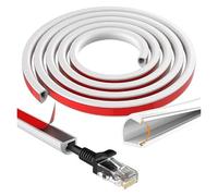 Canalina Passacavi 1PC flessibile copricavo for pavimento cavo autoadesivo for parete spegni-cavo for canalina Internet gestione cavi