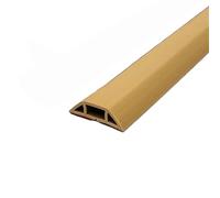 Canalina Passacavi Adesiva 1 pz mX4 cm Protezione for cavo di alimentazione autoadesiva da pavimento for cavi in silicone(Brown)