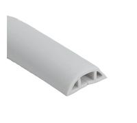 Canalina Passacavi Adesiva 1PC 2M/78.74in Organizer for fessure for cavi Estensione for canalina di cablaggio Protezione for Copertura for pavimento Cavo alimentazione(WHITE)