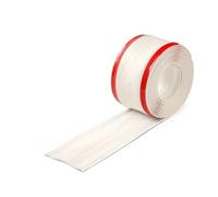 Canalina Passacavi Adesiva Protezione for copertura cavi Striscia di protezione for autoadesiva in PVC Resistente all'usura Previene il viaggio Organizzatore(White-3.8cm,15M)