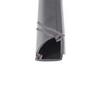 Canalina Passacavi Calpestabile Copertura for cavi a pavimento con fessura triangolare Protezione for cavi autoadesiva Protezione for condotti di cablaggio di estensione Nascondi cavi for fessure for