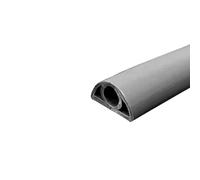 Canalina Passacavi Copricavi for organizer for cavi Copricavo Copricavo da pavimento Proteggi condotto di cablaggio di estensione Proteggi cavo di alimentazione Proteggi cavo(Grey)