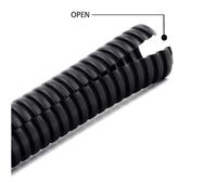 Canalina Passacavi Isolamento Tubo corrugato Tubo in nylon Custodia for cablaggio Guaine for cavi Copertura for condotto for cavi Auto Protezione meccanica della linea(E-ring,16X13MM_3METERS)