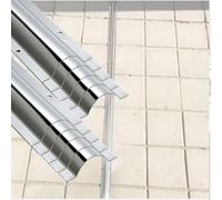 canalina passacavi muro Canalina Copricavo In Metallo Argentato 100 Mm Larghezza, 1, 15, 30 Pezzi, Kit Portacavi In acciaio Inossidabile, Lunghezza 1 M(10 PCS)