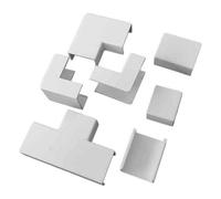 Canalina Passacavi Solera kit1020 Condizionatore 7 Pezzi [10 x 20 mm]