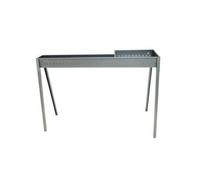 Canalina per arrosticini con barbecue Torino Grill 80+40 cm