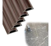 Canalina per cavi autoadesiva, Copricavi da parete e pavimento, multicolori, in diverse misure, confezione 1 2 5 10(B - 5 PCS,L x Outer Width 100cm x 22mm)