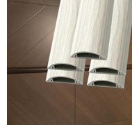 Canalina per cavi autoadesiva, Correttore for cavi in PVC multicolore 22-70 mm larghezza 50-180 cm lunghezza(E - 5 PCS,L x Outer Width 100cm x 70mm)