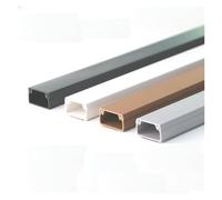 Canalina per cavi autoadesiva in PVC, 1 m, bianca, 30 x 15 mm, organizer per cavi per casa e ufficio, soluzione efficace per la gestione dei cavi, per tenere in ordine i cavi, spazio libero