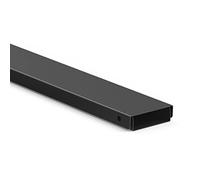 Canalina per cavi con copertura magnetica da parete (per 5 cavi, barra dei cavi per una gestione ordinata dei cavi, ad esempio canale TV, passacavi e cavi nascosti in un metallo, 90 cm, colore: nero