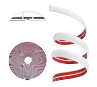 Canalina per cavi flessibile da 6 m, larghezza 5 cm, autoadesiva, in PVC, con profilo anti-inciampare, per pavimento e parete, facile da tagliare, autoadesiva, per casa e ufficio