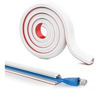 Canalina per cavi flessibile ignifuga con retro in silicone per un involucro sicuro dei cavi e protezione contro i rischi elettrici (2 metri)