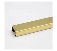 Canalina per cavi in acciaio inox, copertura per cavi da pavimento, 1 m, autoadesiva, per una gestione ordinata dei cavi, design quadrato
