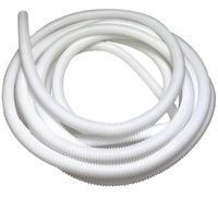Canalina per cavi in plastica flessibile, 15 mm - 10 m, colore: bianco