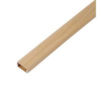 Canalina portacavi autoadesiva, canalina quadrata in PVC con autoadesivo for pavimento e parete 1 m diverse dimensioni (E, 24x12 mm)(B,20x10mm)
