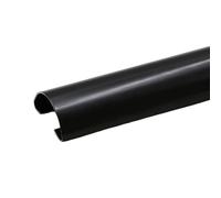 Canalina portacavi autoadesiva, confezione da 2 pezzi, misure multiple, acciaio inossidabile multicolore, 1 m(Matte Black,2.6#)