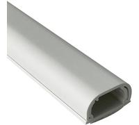 Canalina Portacavi Gestione Copricavi Scatola Quadrata Autoadesiva for Pavimento E Parete Confezione Da 2 1m Multicolor(White)