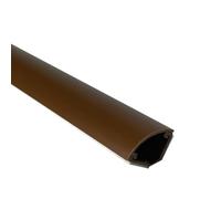 Canalina Portacavi Gestione Copricavi Spegnitore Autoadesivo Scatola Quadrata Multicolor Confezione da 2 1m(Brown)
