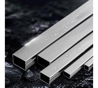 Canalina Quadrata In Acciaio Inossidabile For Cavi, 1 M *5 Pezzi | Copertura for cavi for magazzini, uffici, case, larghezza 20 25 30 40 50 60 80 100 mm(304 stainless steel,80x40x0.8mm)
