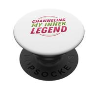 Canalizzare la mia leggenda interiore PopSockets PopGrip Adesivo