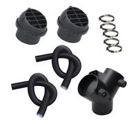 Canalizzazione Ventola Presa 75mm Morsetti Riscaldatore Canalizzazione Ventilazi