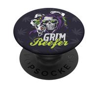Canapa Kiffer Cannabis Marijuana Hashish Ganja Bong Regalo PopSockets PopGrip Adesivo